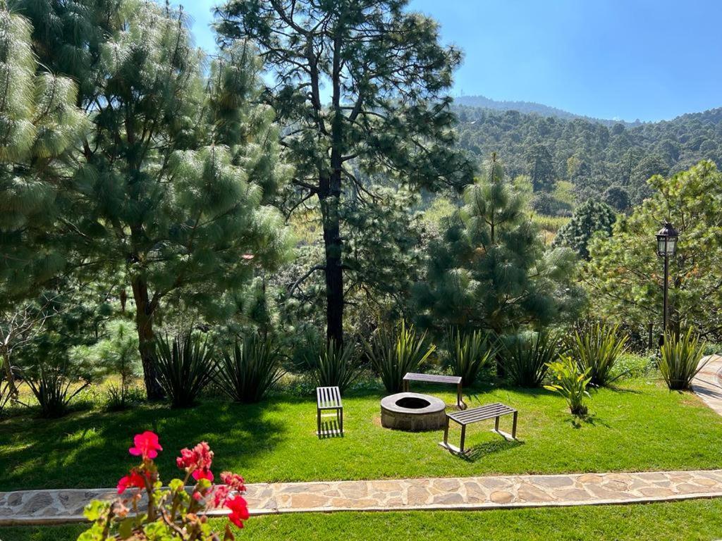 Cabana No.7 Puerta Del Bosque Mazamitla. ภายนอก รูปภาพ