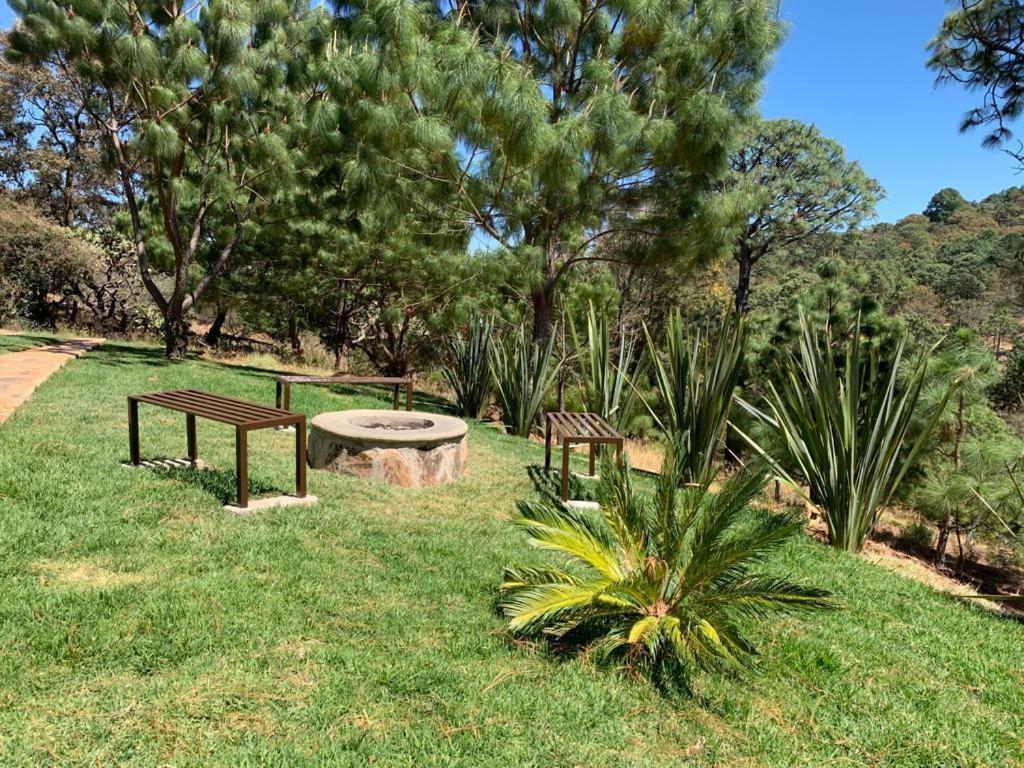 Cabana No.7 Puerta Del Bosque Mazamitla. ภายนอก รูปภาพ