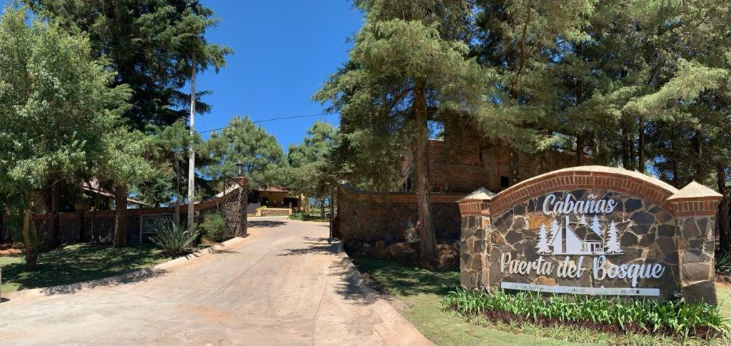 Cabana No.7 Puerta Del Bosque Mazamitla. ภายนอก รูปภาพ